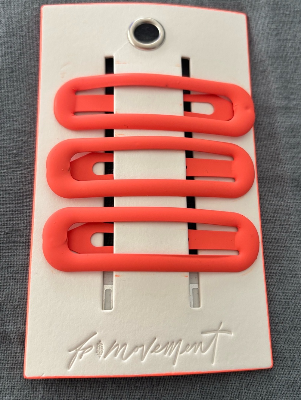 Free People Movement Fresh Start Hair Clip Set NWT